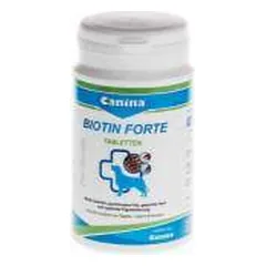 Canina Biotin forte N30 papildai šunims kailio ir odos priežiūrai, 100 g
