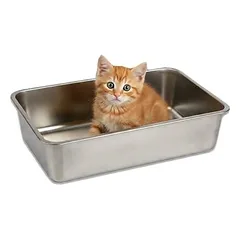 Lucky-Kitty tualetas kačiukams, Balta matinė 1 vnt. — 2 nuotrauka