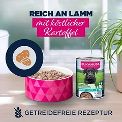 Eukanuba Adult Reich an Lamm mit Kartoffeln