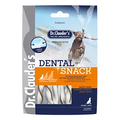 DR. CLAUDER'S Dental small breed skanėstai šunims su antiena, 80 g