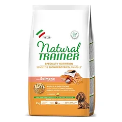 Natural Trainer Sensitive Puppy&Junior Mini sausas maistas šunims su lašiša