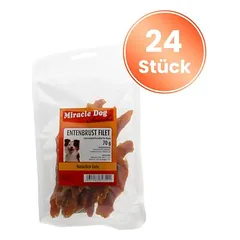 Miracle Dog Entenbrust Filet 24 x 70g