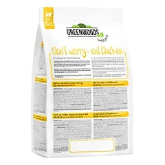 Greenwoods su vištiena, lęšiais, bulvėmis ir kiaušiniu, sausas maistas katėms, 3 - 4,9 kg — 2 nuotrauka