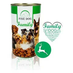 FINE DOG konservas šunims su žvėriena 1240g