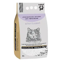 Bazyl Ag+ Select Sterilized bentonitinis kraikas sterilizuotoms katėms, 8 L