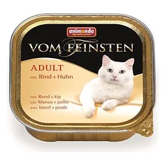 Animonda vom Feinsten Adult 32 x 100 g drėgnas maistas katėms, Paukštiena ir makaronai — 5 nuotrauka