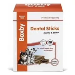BOXBY Puppy & Small Dog Dental Sticks dantų priežiūrai