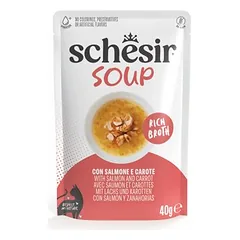Schesir Cat Soup sriuba katėms 12 x 40 g pakeliuose — 3 nuotrauka