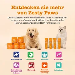 Zesty Paws Urinary Care Chews su spanguolėmis, papildas — 5 nuotrauka