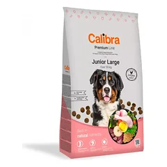 CALIBRA Dog Premium Line sausas maistas jauniems didelių veislių šunims su vištiena 12 kg