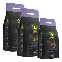 Cat Royale Levandų bentonito kraikas 25l