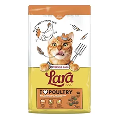 VERSELE-LAGA Lara Adult Turkey & Chicken 7kg - Suaugusių kačių ėdalas su kalakutiena ir vištiena