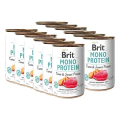 BRIT MONO PROTEIN TUNA & SWEET POTATO 12x400g