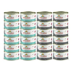 Almo Nature JELLY HFC Mix rinkinukas Nr. 3 konservai katėms 24x70g