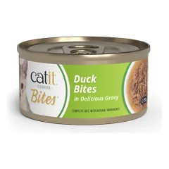 Catit Cuisine Bites konservai katėms su antiena, 75 g nuotrauka