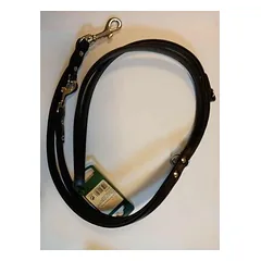Hunter Leather leash Öko-Line 11/200, black