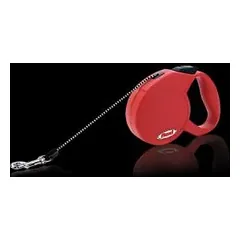 FLEXI MINI CLASSIC (XS) 3m raudonas iki 8kg