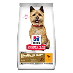 Hills Sience Plan Healthy Mobility Small & Mini Canine Adult ėdalas šunims su vištiena