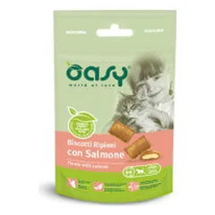 Oasy Treats with Salmon skanėstai su lašiša katėms - Pet24