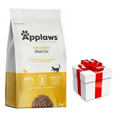 Applaws Adult Chicken Dry Cat Food 7,5kg + STAIGMENA KATEI