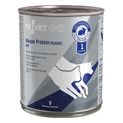 TROVET Unique Protein Rabbit UPR šunims ir katėms triušiena 800 g