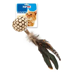 Happet žaislas katei, kamuoliukas su plunksn., 6.5 cm