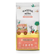 Harper and Bone Fresh market sausas maistas sterilizuotoms katėms 1,5 kg