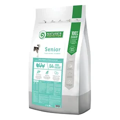 Nature's Protection visų veislių senstančių šunų sausas pašaras su paukštiena, 12 kg — 2 nuotrauka