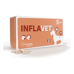 Inflavet N60 – Pašaro papildas šunims ir katėms skirtas naudoti lėtinių uždegimų atvejais