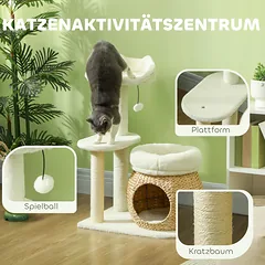 Kačių draskyklė 79 cm — 4 nuotrauka