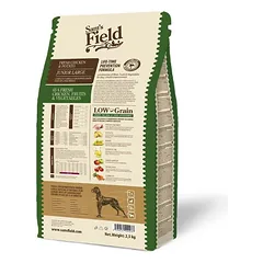 Sam’s Field JUNIOR LARGE Fresh Chicken Potato sausas maistas didelių veislių šuniukams, su vištiena ir bulvėmis, 13 kg — 2 nuotrauka