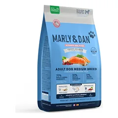 Marly & Dan sausas maistas dielių veislių suaugusiems šunims su lašiša - Adult Large Breed Salmon, 4 kg — 2 nuotrauka