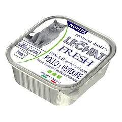 Lechat Fresh konservai suaug. katėms su vištiena ir daržovėmis 100g