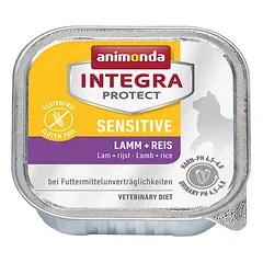 Animonda Integra Protect Sensitive katėms su ėriena ir ryžiais 100 g