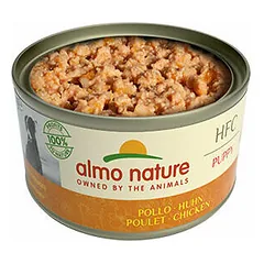 Almo Nature HFC Puppy vištiena, drėgnas maistas šuniukams 95 g — 3 nuotrauka