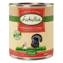 Lukullus Naturkost Adult drėgnas maistas šunims 6 x 800 g — 5 nuotrauka