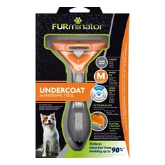 FURminator deShedding M šukos ilgaplaukiams šunims