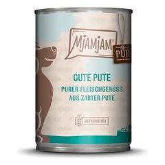 MjAMjAM gryna mėsa, drėgnas maistas šunims, ekonominė pakuotė 12 x 400 g — 5 nuotrauka