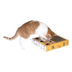 TIAKI žaislas katėms Whack-a-mole 2 viename, L 36 x B 26 x H 6 cm — 3 nuotrauka