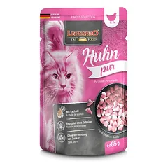 Leonardo Finest Selection Pouch 16 x 85 g, drėgnas maistas katėms — 2 nuotrauka