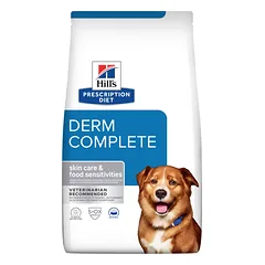 HILL'S Prescription Diet Derm Complete Canine - Sausas šunų maistas