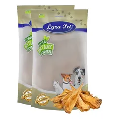 Lyra Pet® jautienos ausys po apie 30 g — 1 nuotrauka