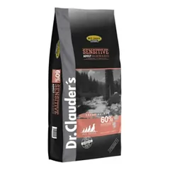 DR. CLAUDER’S Sensitive Adult Salmon & Rice sausas maistas suaugusiems šunims su lašiša ir ryžiais
