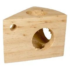 Duvo+ Nagerspielzeug Käse in Holz