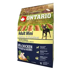 Ontario Adult Mini Chicken & Potatoes 2,25kg (Galioja iki 2026.06.25)