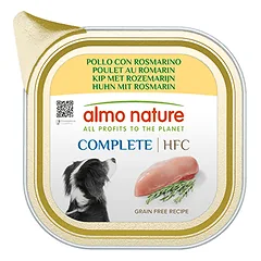 Almo Nature HFC Complete Dogs Vištiena su Rozmarinu drėgnas maistas suaugusiems šunims, 150 g