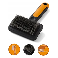 FISKARS pudelinis šepetys šunims ir katėms 16,5 cm — 2 nuotrauka