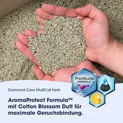 Biokat's Diamond Care MultiCat Fresh kraikas katėms, Ekonominė pakuotė: 2 x 8 l — 4 nuotrauka