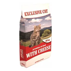 Sausas kačių maistas DELIKAN Cat with Cheese su sūriu, 10 kg