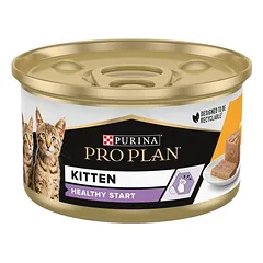 PURINA PRO PLAN Kitten Healthy Start drėgnas maistas kačiukams 24 x 85 g, 80 - 99 g — 3 nuotrauka